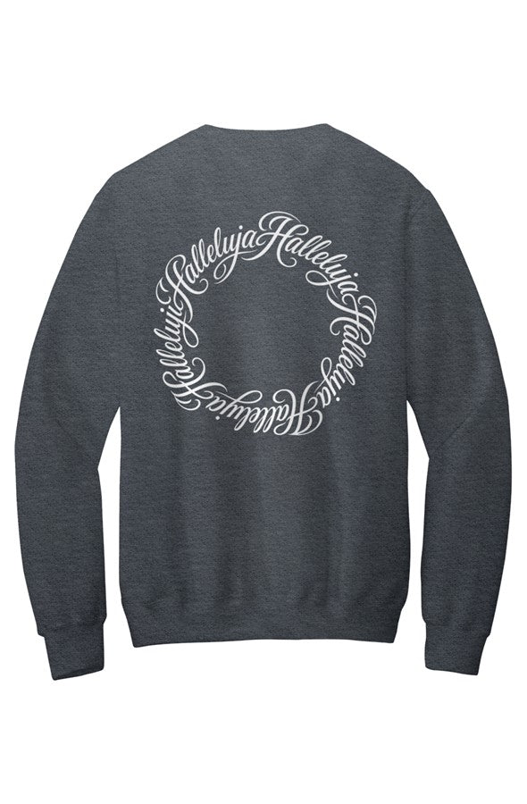 Crewneck Pocket Sweatshirt Hallelujah Ouroboros